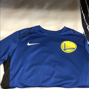 Nike Golden State Warriors LS warmup tee